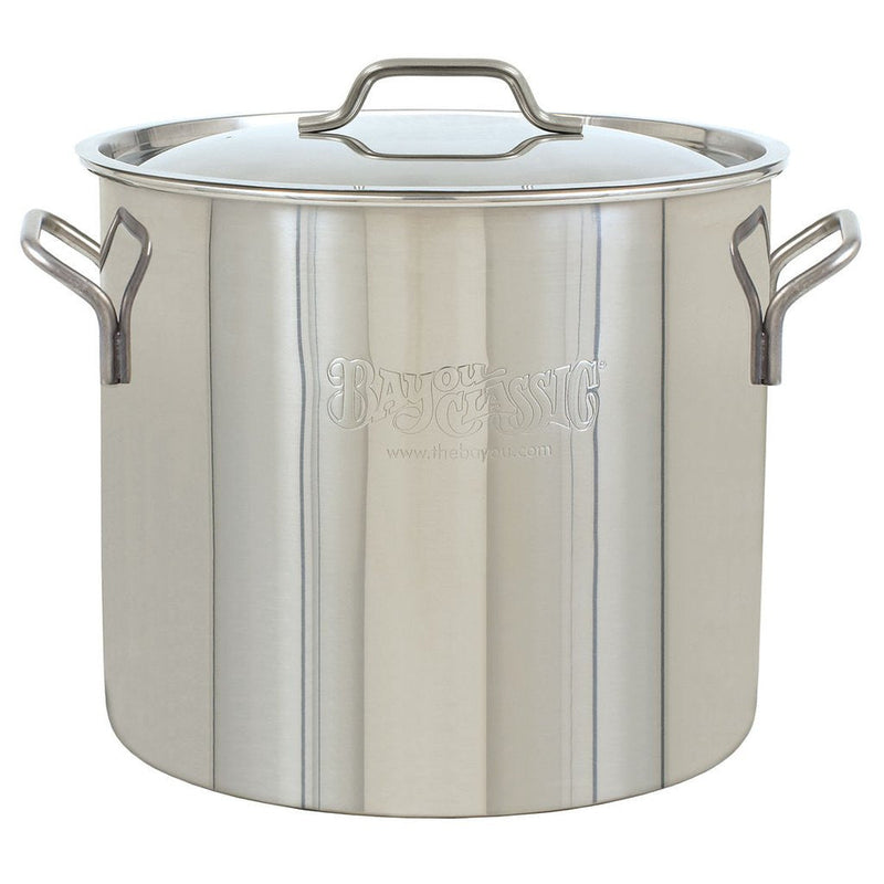 Bayou Classic CI7010 Kettle with Cast Iron Lid, 10 Gallon