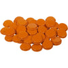 Orange Bottle Caps (50)