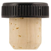 Tasting Cork with Black Top - Single