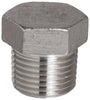 Hex Head Plug - 3/8" SS